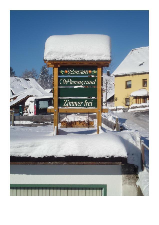 Pension Wiesengrund Schluchsee Exterior foto